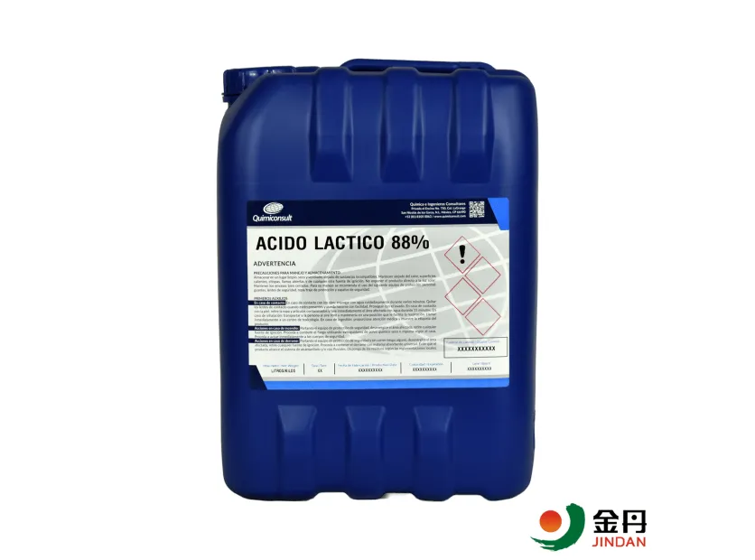 LACTIC ACID 88% HENAN JINDAN LACTIC ACID® FOOD GRADE