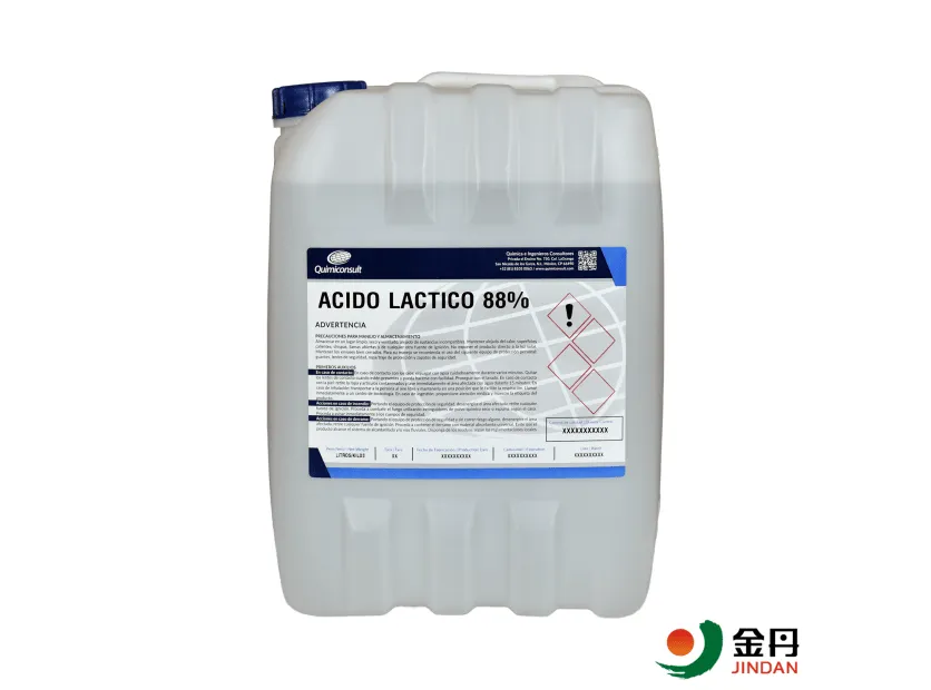 LACTIC ACID 88% HENAN JINDAN LACTIC ACID® FOOD GRADE