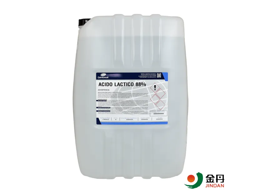 LACTIC ACID 88% HENAN JINDAN LACTIC ACID® FOOD GRADE