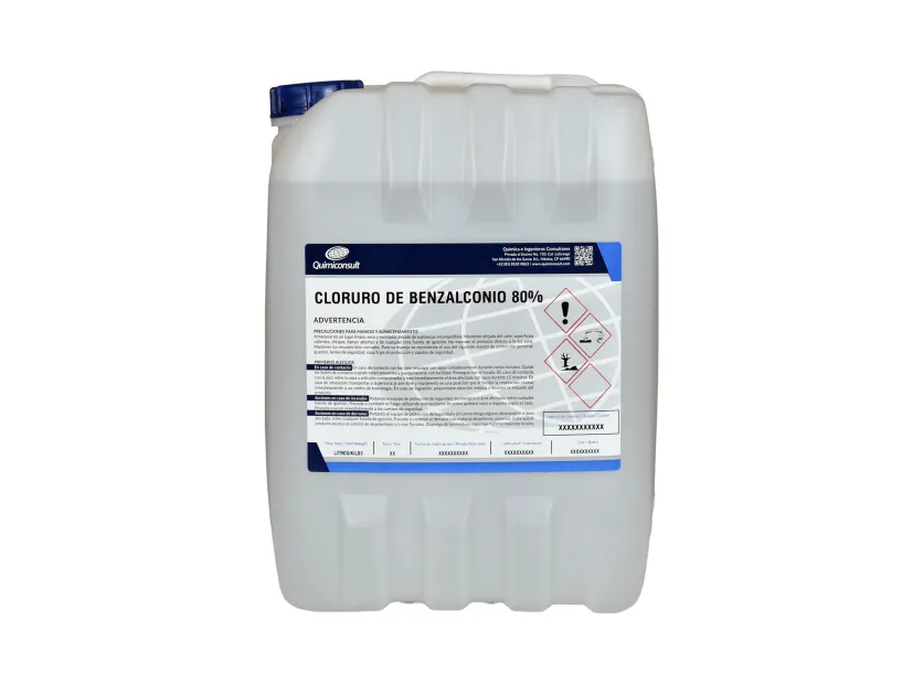 BENZALKONIUM CHLORIDE 80% DISINFECTANT INDUSTRIAL GRADE