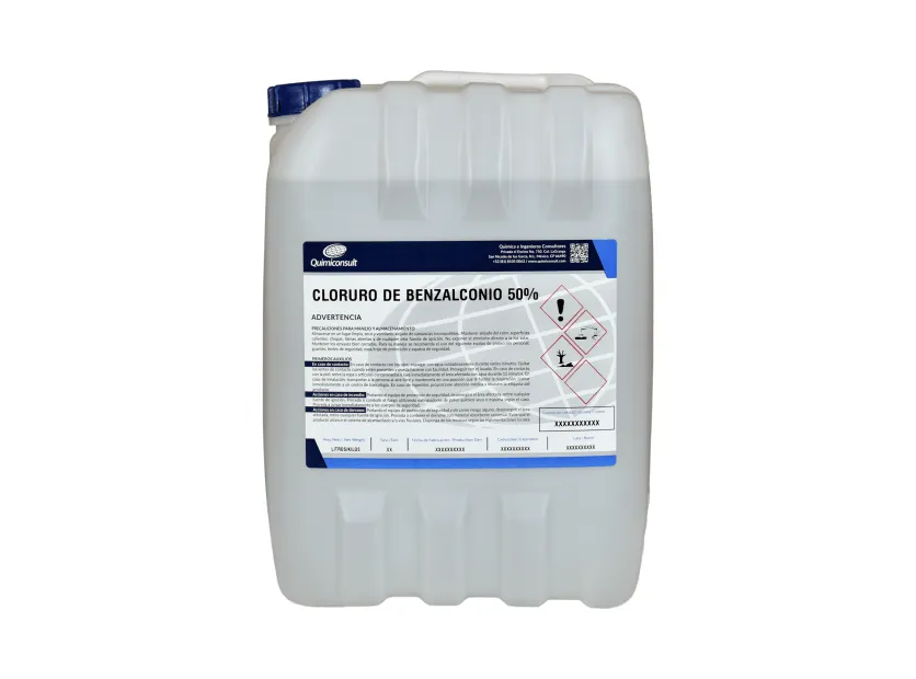 BENZALKONIUM CHLORIDE 50% DISINFECTANT INDUSTRIAL GRADE