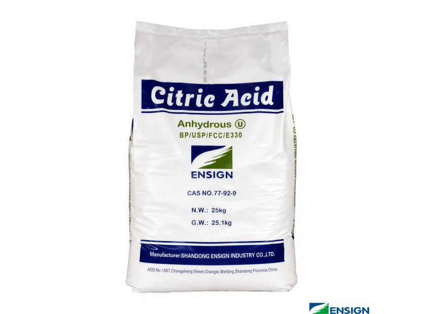 ANHYDROUS CITRIC ACID ENSIGN® FOOD GRADE