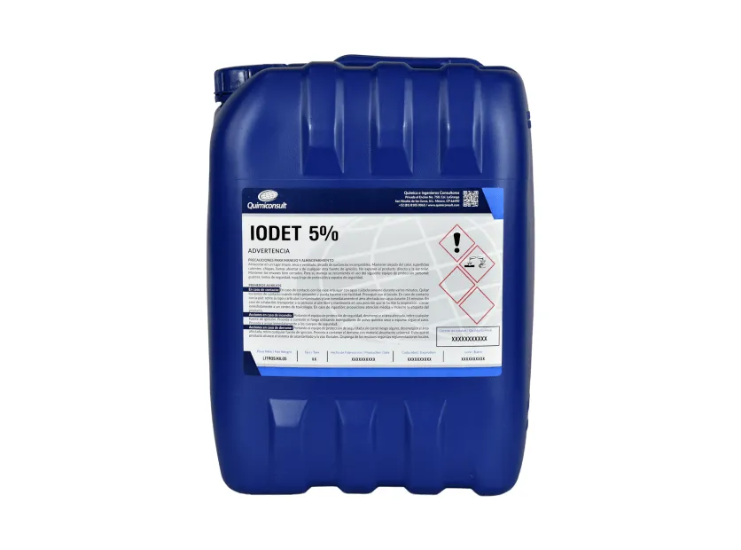 IODET 5% STABILIZED IODOPHOR FOR DISINFECTION