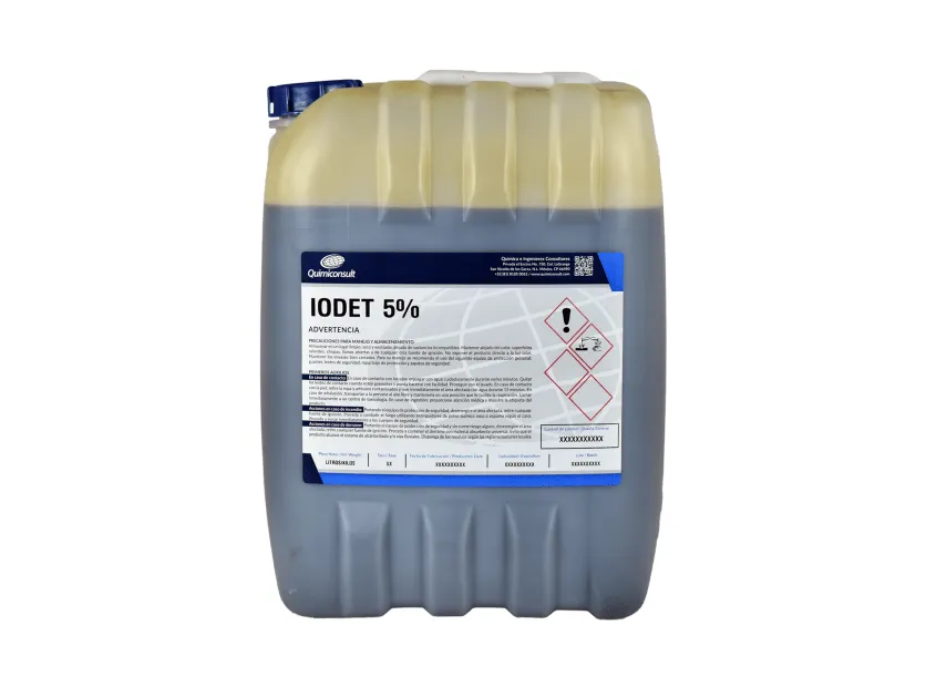 IODET 5% STABILIZED IODOPHOR FOR DISINFECTION