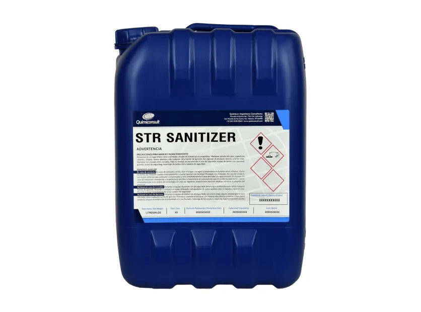 STR SANITIZER ACID CIP DISINFECTANT FOR FOOD AND BEVERAGE EQUIPMENT